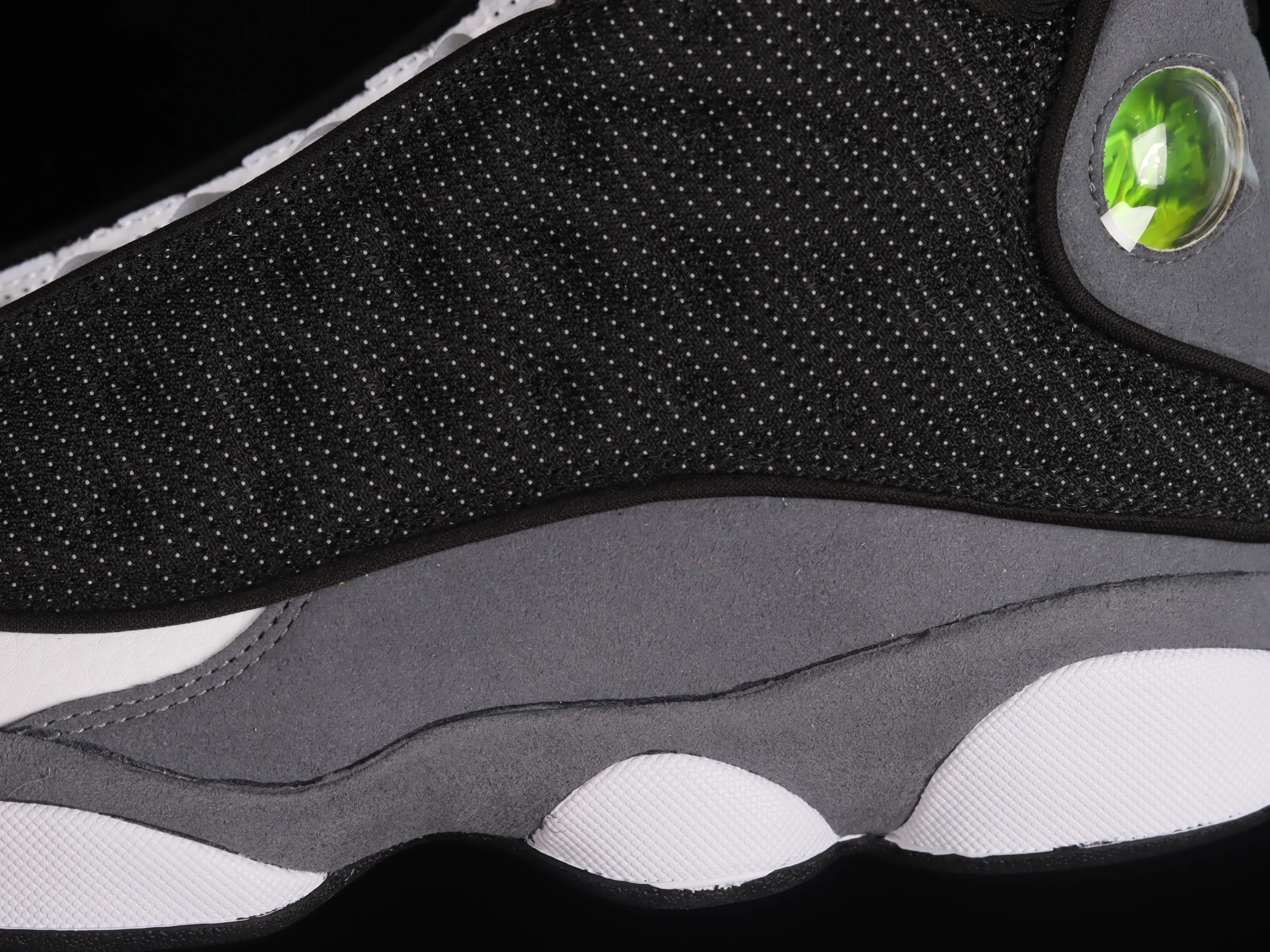 All categories Air Jordan Jordan series basketball shoes Air Jordan 13 P version pure original Air Jordan 13 "Black Flint" AJ13 Joe 13 black and white gray DJ5982-060
